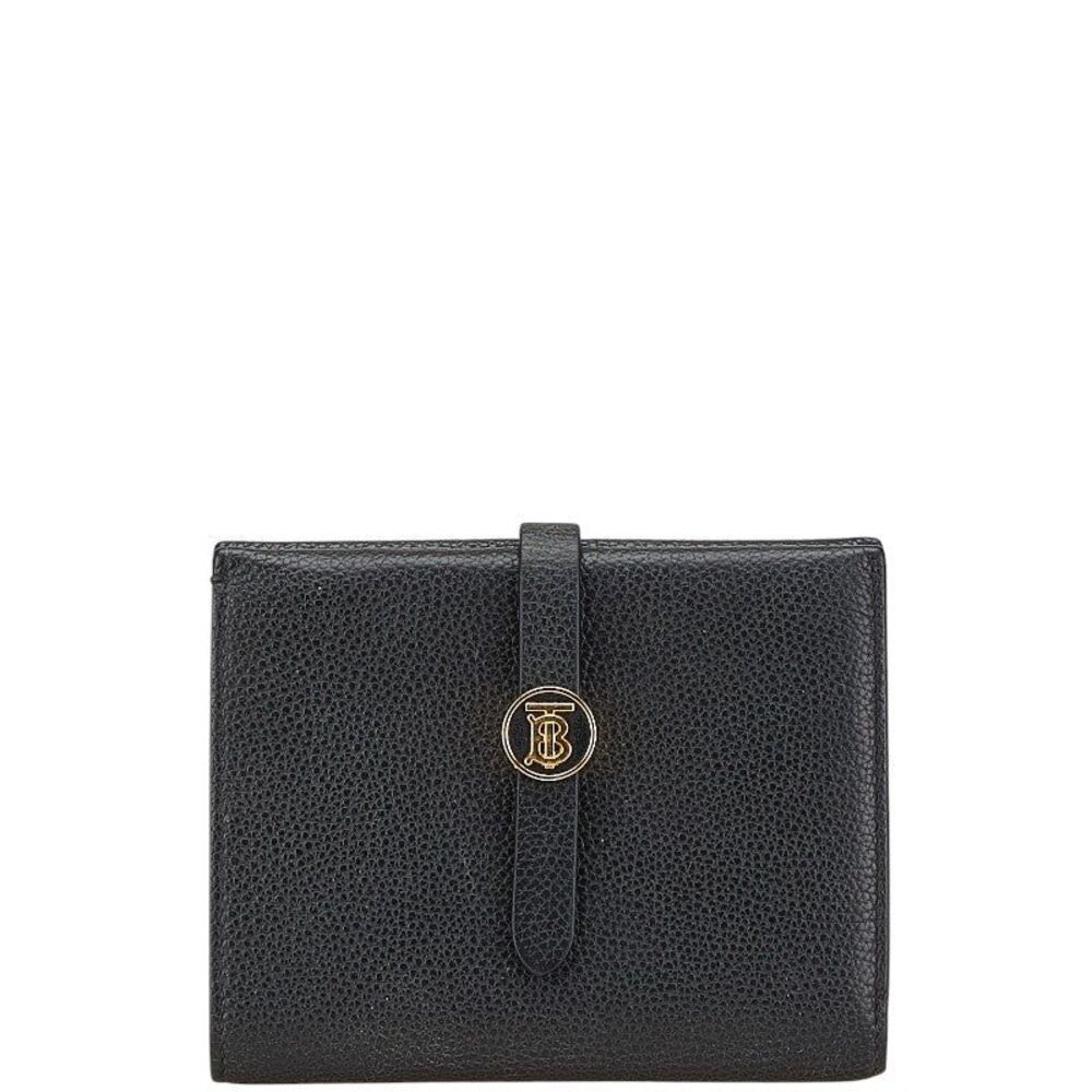Burberry TB Logo Leather Wallet